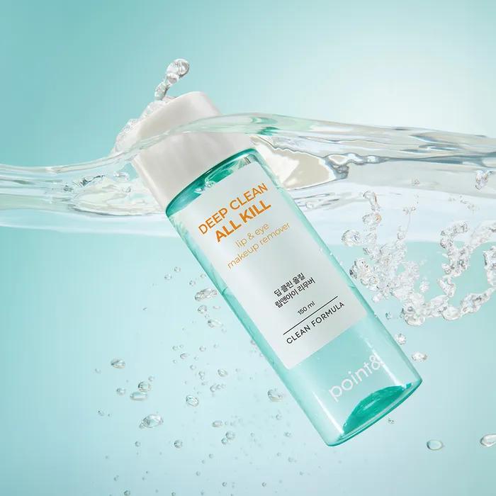 Deep Clean All Kill Lip & Eye Makeup Remover 150ml
Deep Clean All Kill Lip & Eye Makeup Remover 150ml