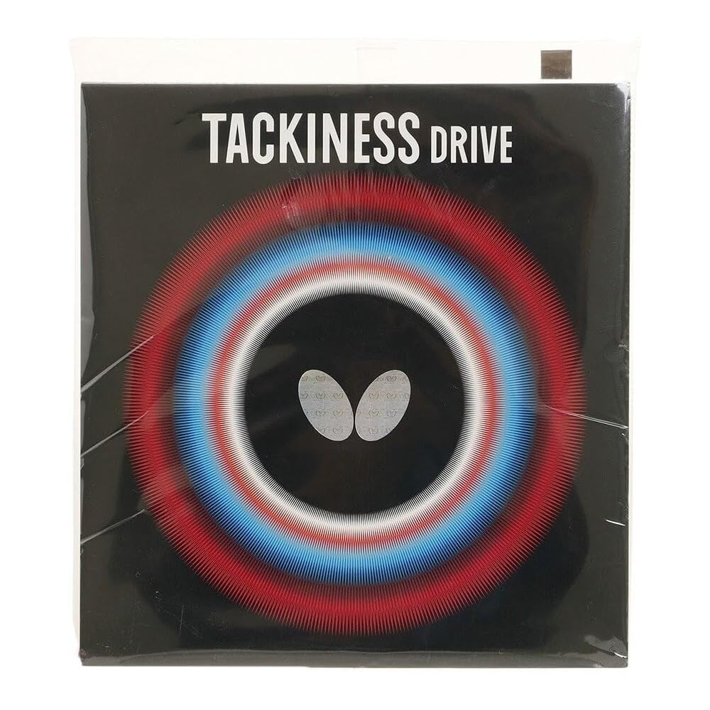 Butterfly Tackiness Drive 05410 Table Tennis Rubber Black 278 TA
Butterfly Tackiness Drive 05410 Table Tennis Rubber Black 278 TA