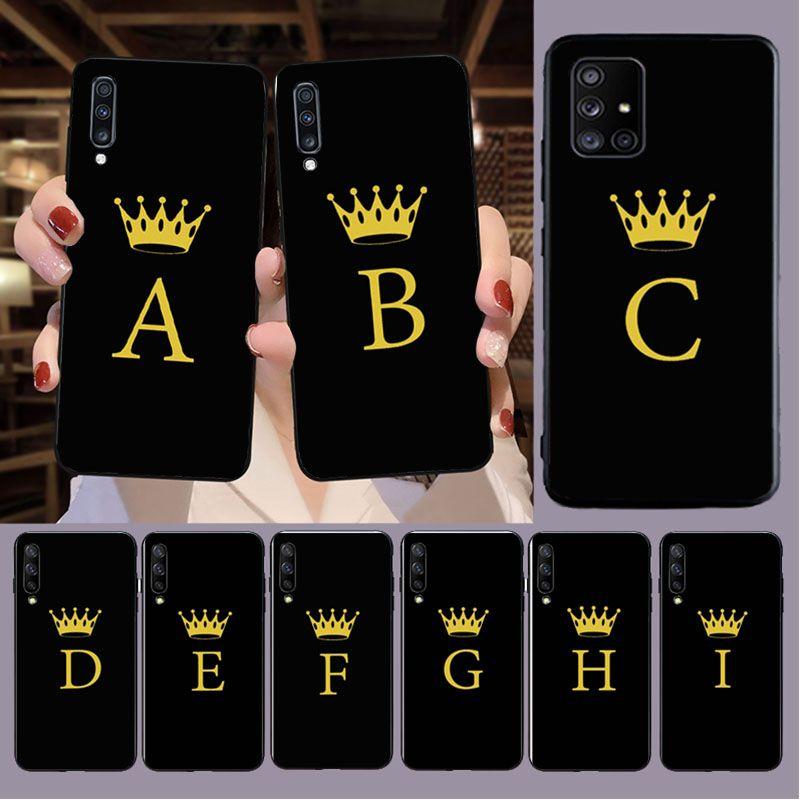 Забавный чехол для телефона с золотой короной и буквой для Samsung Galaxy A13 A53 A11 A12 A32 A22 A52 A41 A42 A33 A20E A30S A40 A51 A71 A21S, чехлы
Забавный чехол для телефона с золотой короной и буквой для Samsung Galaxy A13 A53 A11 A12 A32 A22 A52 A41 A42 A33 A20E A30S A40 A51 A71 A21S, чехлы