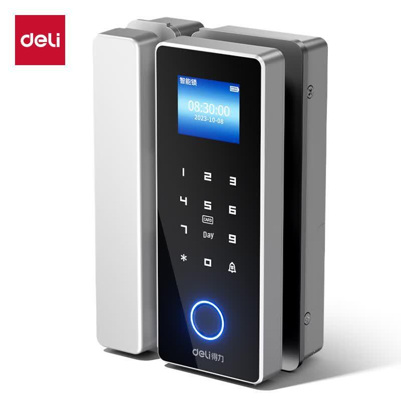 Deli Smart Fingerprint Glass Door Lock CN plug (adapter included)
Deli Smart Fingerprint Glass Door Lock CN plug (adapter included)