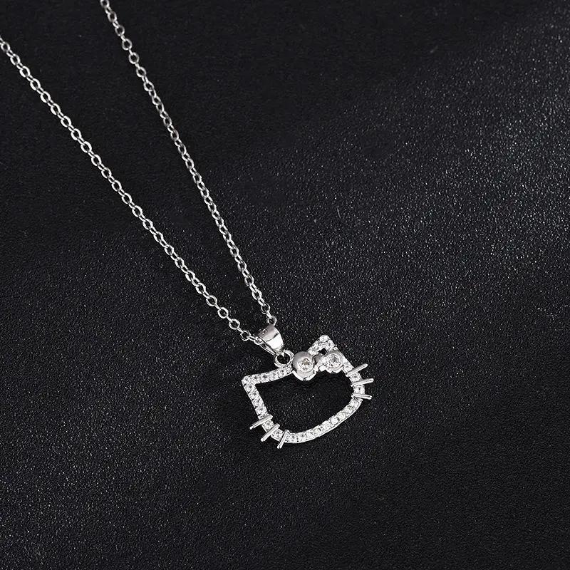 Anime Cat Necklace Ring Pearl Pendant Silver Clavicle Chain Jewelry Girl Girlfriend Charms Birthday Gifts
Anime Cat Necklace Ring Pearl Pendant Silver Clavicle Chain Jewelry Girl Girlfriend Charms Birthday Gifts