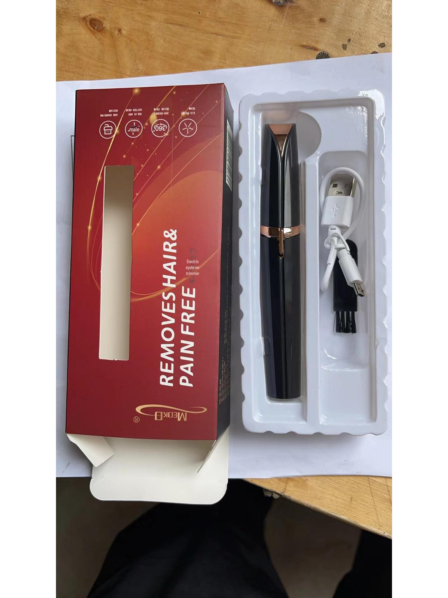 MEOKO Mini многофункциональный электрический триммер для бровей для женщин Upgraded New Model Rechargeable Red Gift Box чёрный
MEOKO Mini многофункциональный электрический триммер для бровей для женщин Upgraded New Model Rechargeable Red Gift Box чёрный