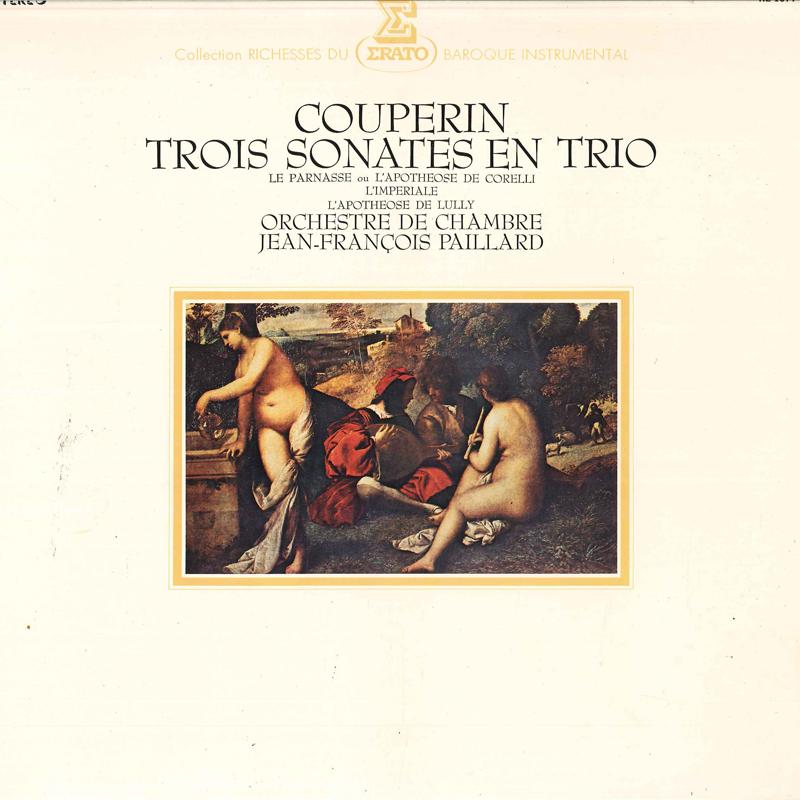 LP Record JEAN-FRANOIS PAILLARD(DIR.)/ORCHES - Couperin/Trois Sonates En Trio RE1077RE ERATO 1973 Japan Classical Used
LP Record JEAN-FRANOIS PAILLARD(DIR.)/ORCHES - Couperin/Trois Sonates En Trio RE1077RE ERATO 1973 Japan Classical Used