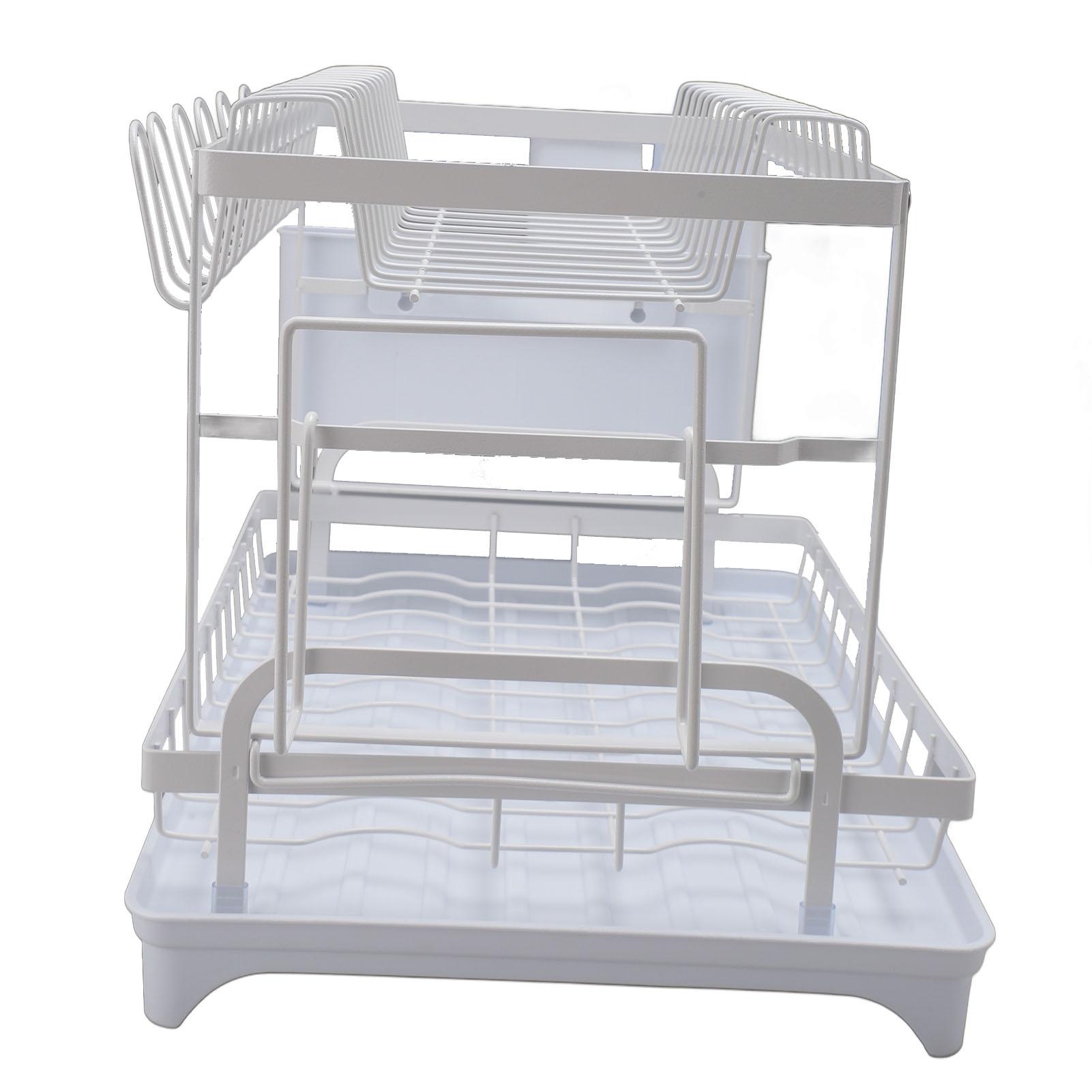 Dish Drying Rack Iron Multipurpose 2 Tier Cutlery Holder Small Dinnerware Drainer Chopsticks Cutlery Countertop Drying Rack
Dish Drying Rack Iron Multipurpose 2 Tier Cutlery Holder Small Dinnerware Drainer Chopsticks Cutlery Countertop Drying Rack
