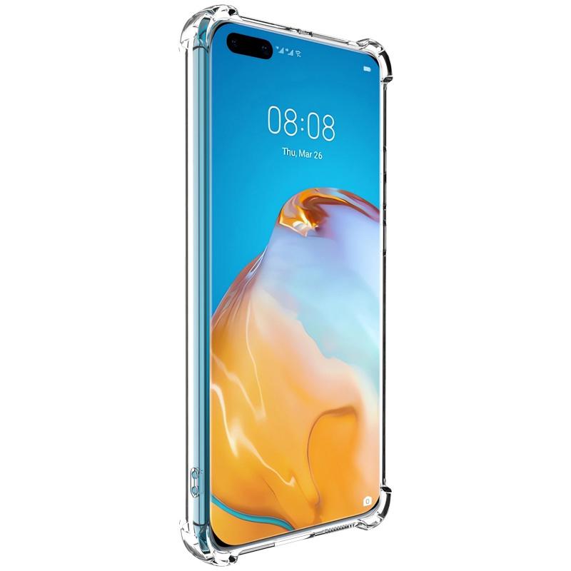 Прозорий чохол для телефону серії IMAK UX-4 для Huawei P40 Pro Four Corner Shockproof TPU Back Cover Style A
Прозорий чохол для телефону серії IMAK UX-4 для Huawei P40 Pro Four Corner Shockproof TPU Back Cover Style A