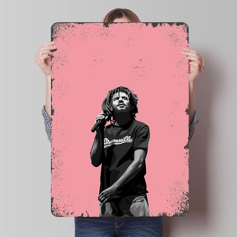 J Cole Music Metal Poster Customized Wall Art Retro Vintage Tinplate Signs for Wand Deko Interior Decoration Living Room Decor 7.9x11.8In(20x30cm)
J Cole Music Metal Poster Customized Wall Art Retro Vintage Tinplate Signs for Wand Deko Interior Decoration Living Room Decor 7.9x11.8In(20x30cm)