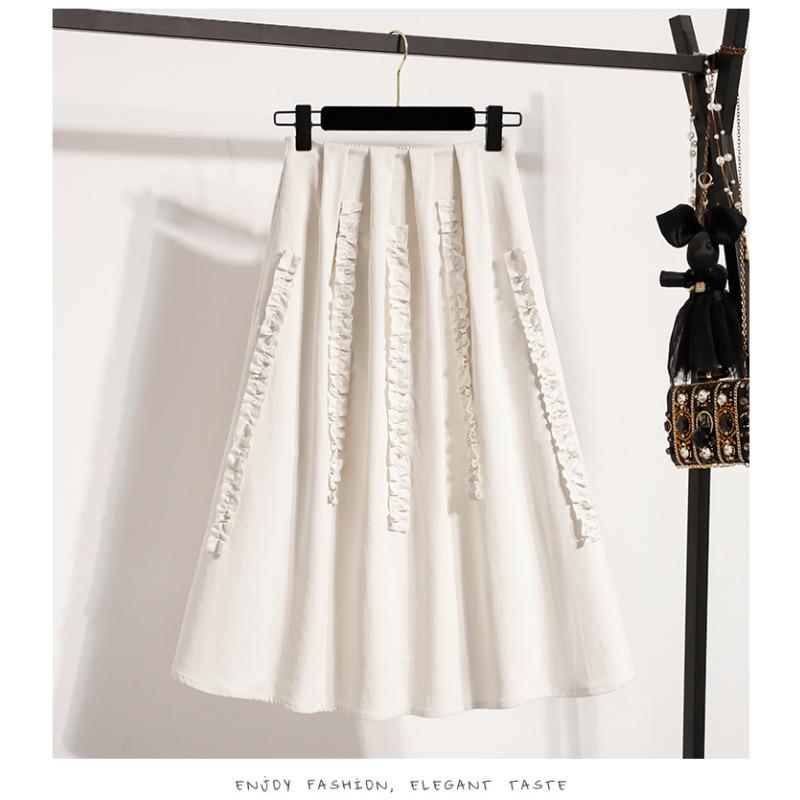 DIMANAF 2026 Plus Size Summer Skirts Women Fashion A-Line Cotton Lace Lady Casual Elegant Long Skirt 5XL
DIMANAF 2026 Plus Size Summer Skirts Women Fashion A-Line Cotton Lace Lady Casual Elegant Long Skirt 5XL