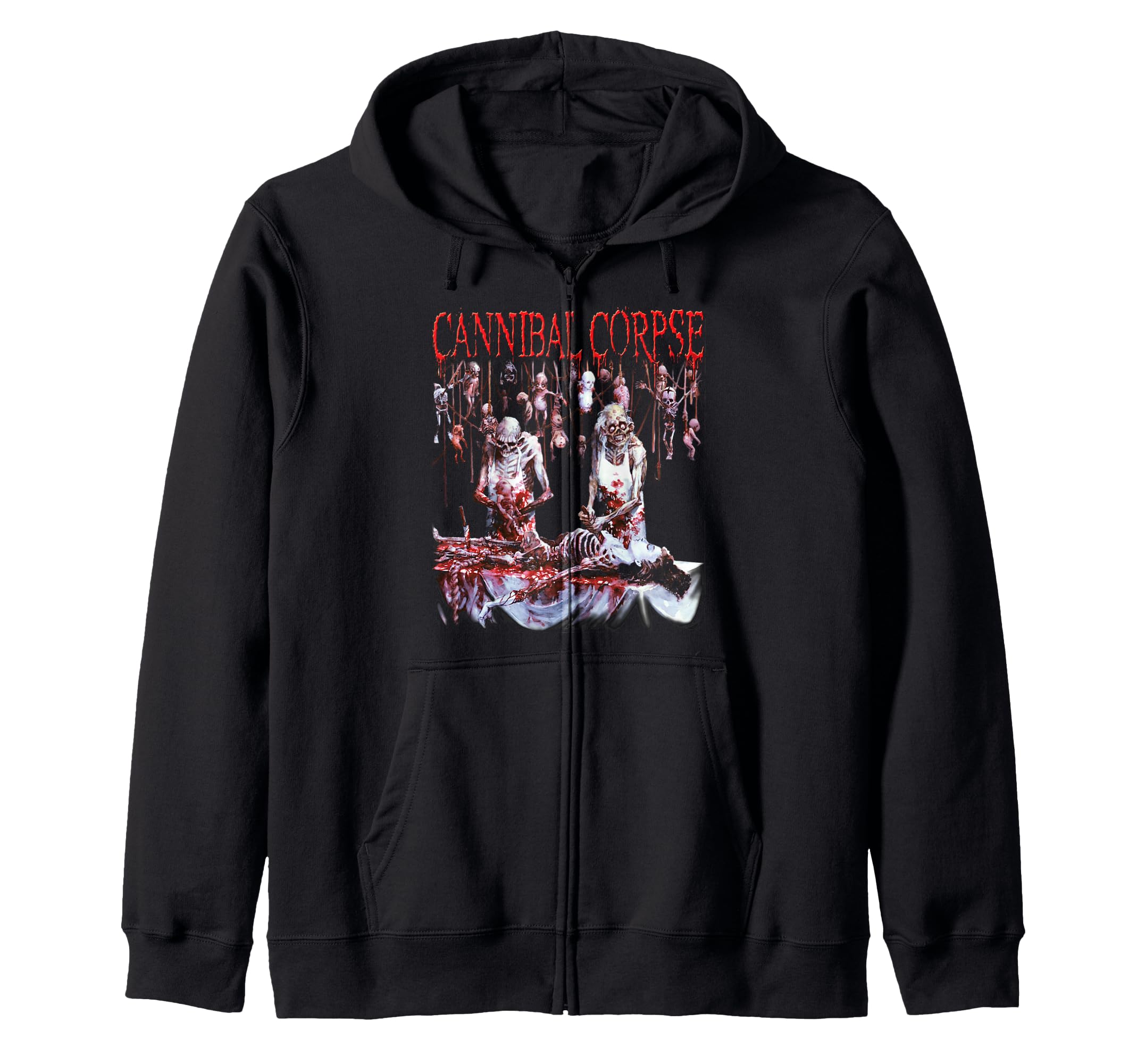 Cannibal Corpse - Official Merchandise - Butchers at Birth Zip Hoodie
Cannibal Corpse - Official Merchandise - Butchers at Birth Zip Hoodie