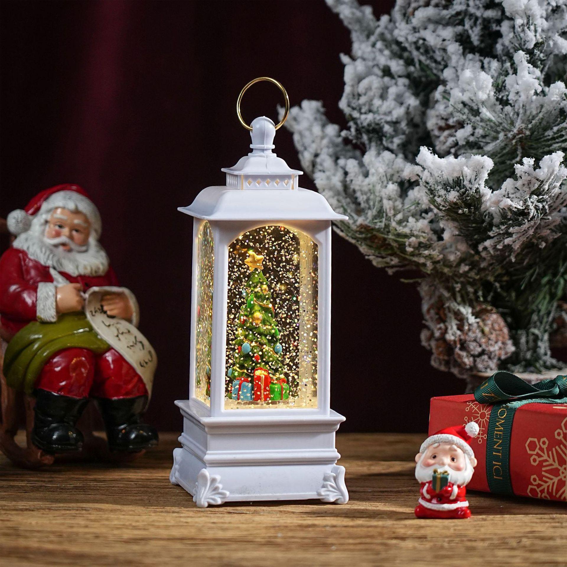 Christmas Chinese Lantern Water-Filled Luminous Music Box Snowfall Crystal Ball Decoration Ornament Fixed Interior
Christmas Chinese Lantern Water-Filled Luminous Music Box Snowfall Crystal Ball Decoration Ornament Fixed Interior