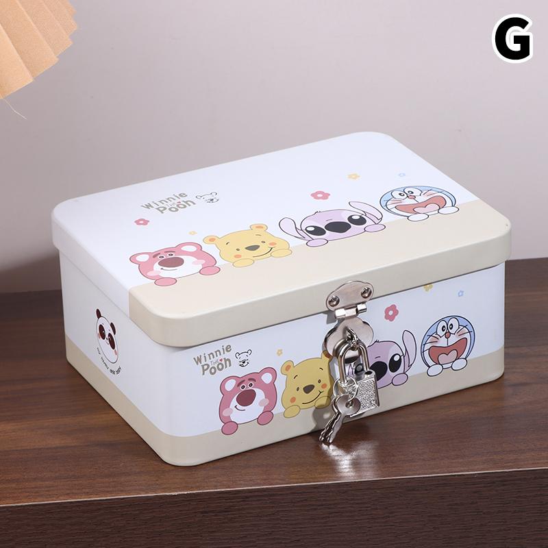 1Pc Lockable Storage Box Desktop Home Use Tinplate Can Money Box For Kids Waterproof Portable Secret Safe Box
1Pc Lockable Storage Box Desktop Home Use Tinplate Can Money Box For Kids Waterproof Portable Secret Safe Box