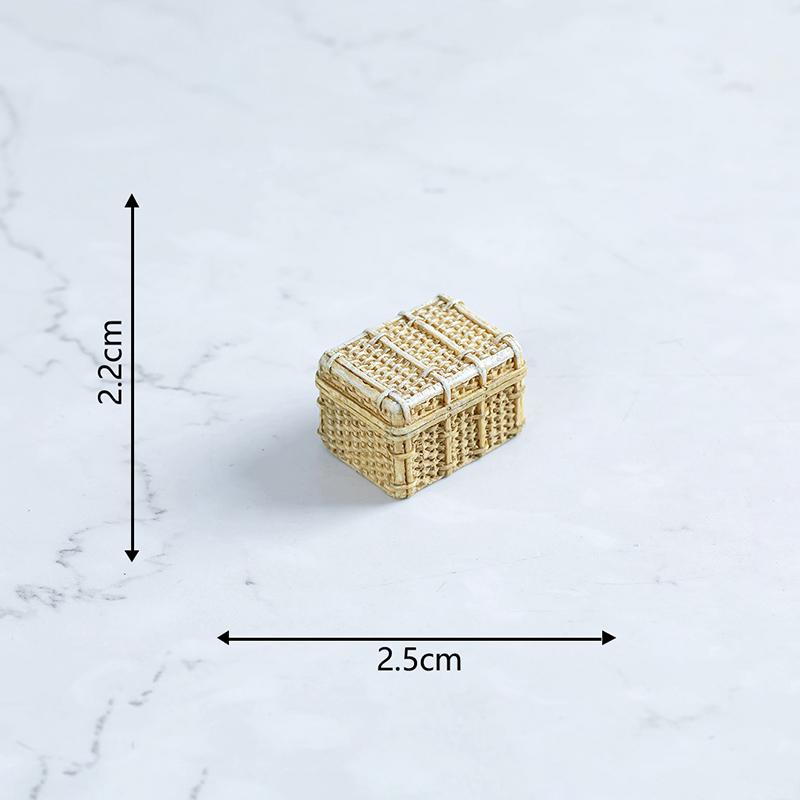 3 шт./компл. кукольный домик миниатюрная смоляная плетеная корзина для хранения продуктов корзина для пикника мебель модель для кукольного домика аксессуары украшения
3 шт./компл. кукольный домик миниатюрная смоляная плетеная корзина для хранения продуктов корзина для пикника мебель модель для кукольного домика аксессуары украшения