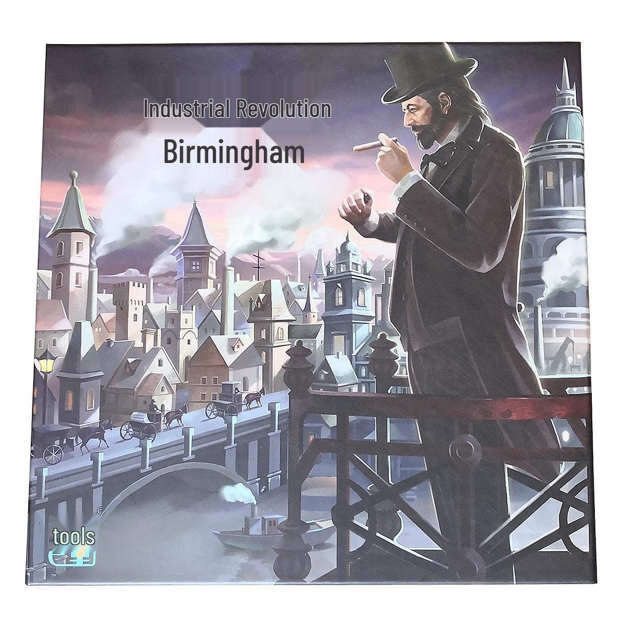 Birmingham Industrial Revolution Board Game for 2-4 Players - Adult Casual Party
Birmingham Industrial Revolution Board Game for 2-4 Players - Adult Casual Party