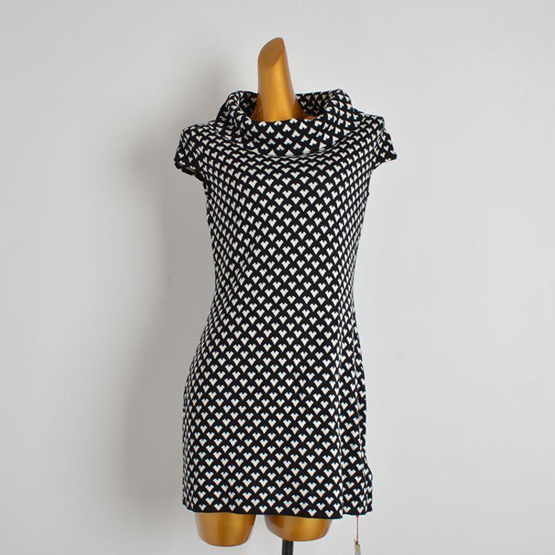 Spring & Fall New Arrival Retro Turtleneck Sleeveless Knitting Dress Women s Loose Hip Skirt Picture color XL
Spring & Fall New Arrival Retro Turtleneck Sleeveless Knitting Dress Women s Loose Hip Skirt Picture color XL