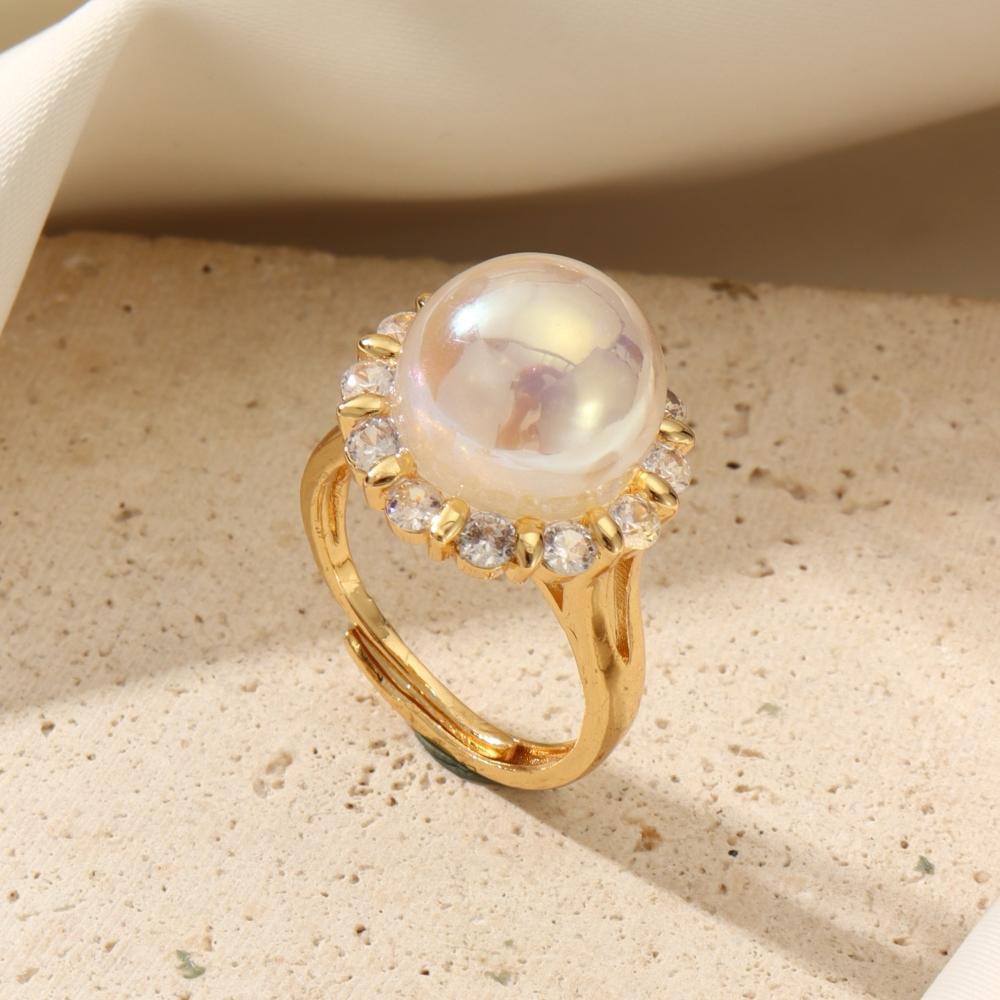 Hot Sale Sunflower Imitation Pearls Open Ring Female Zirconia Inlaid Adjustable Ring Aesthetic Jewelry Gift for Girlfriend & Wife
Hot Sale Sunflower Imitation Pearls Open Ring Female Zirconia Inlaid Adjustable Ring Aesthetic Jewelry Gift for Girlfriend & Wife