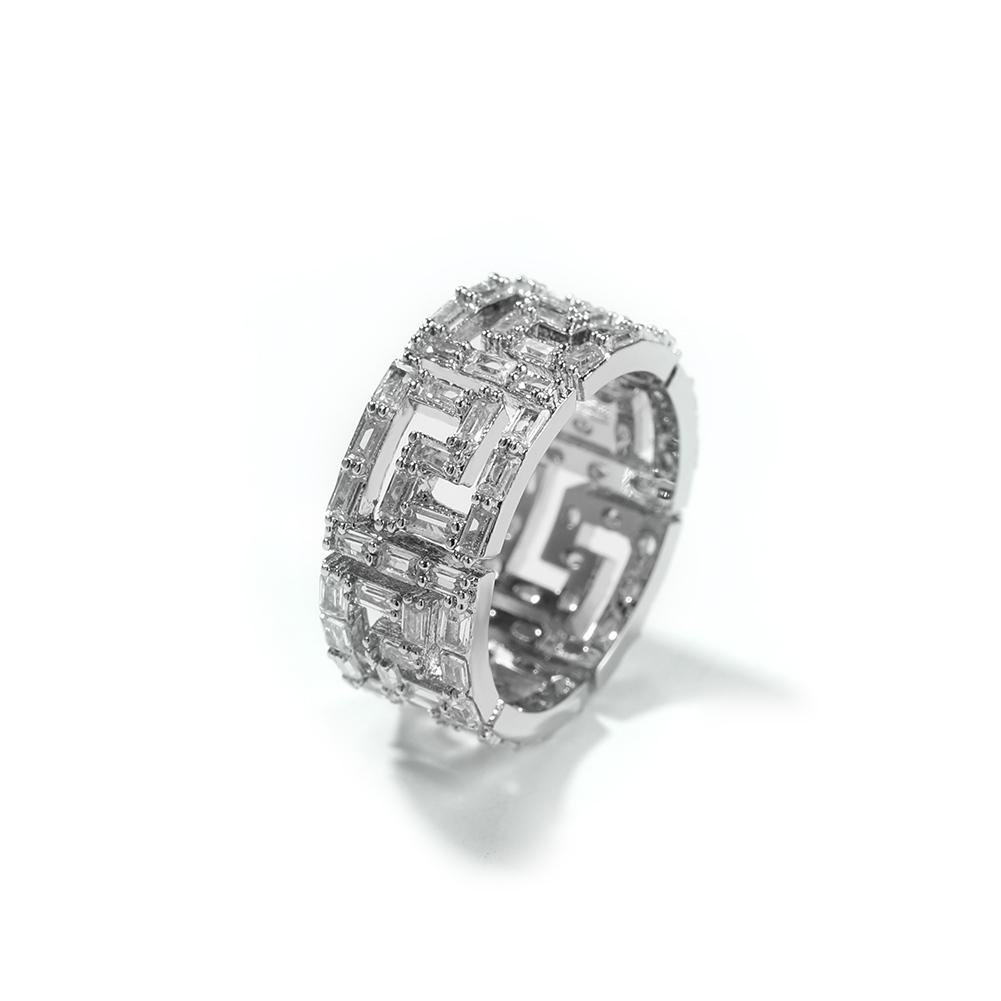 THE BLING KING Hollow Baguettecz Rings Iced Out Bling Square Cubic Zirconia Men Rings Luxury Fashion Hiphop Jewelry For Gift 7 срібний
THE BLING KING Hollow Baguettecz Rings Iced Out Bling Square Cubic Zirconia Men Rings Luxury Fashion Hiphop Jewelry For Gift 7 срібний