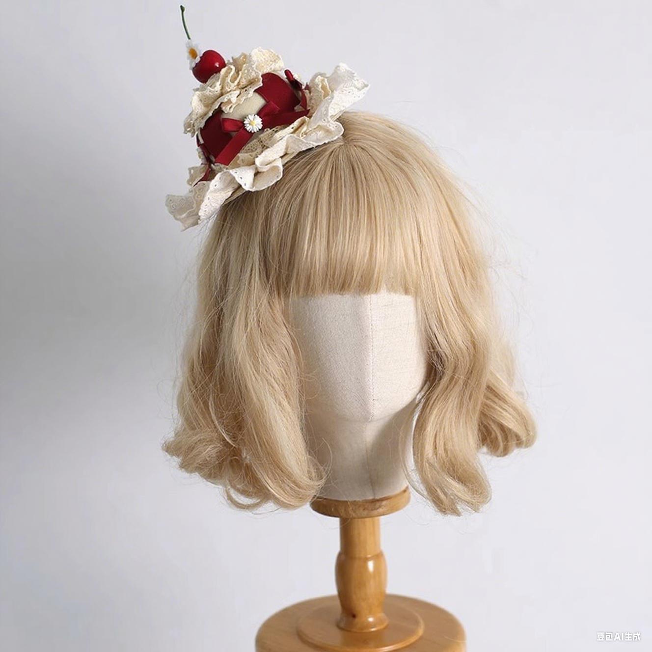 Lolita Sweet Ruffled Lace Bows Ribbons Straw Hats Girls Cute Cherry Hair Accessories Women Victorian Tea Party Elegant Headbands
Lolita Sweet Ruffled Lace Bows Ribbons Straw Hats Girls Cute Cherry Hair Accessories Women Victorian Tea Party Elegant Headbands