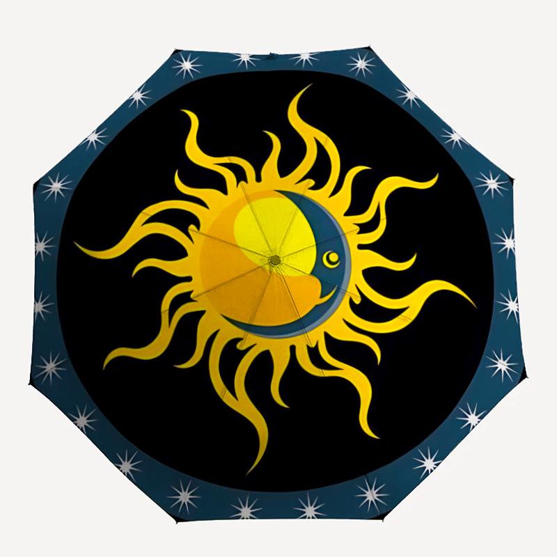 1pc Sun Moon Symbol Automatic Open/Close Umbrella with Windproof, 8-Rib Sturdy Canopy, Durable Ribs, Ideal for Gifts yy251117011
1pc Sun Moon Symbol Automatic Open/Close Umbrella with Windproof, 8-Rib Sturdy Canopy, Durable Ribs, Ideal for Gifts yy251117011