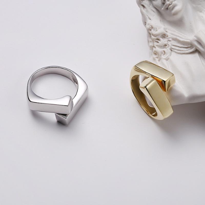 Minority Design Women s Geometric Ring: Sterling Silver, Gold-Plated, Light Luxury, Unique Style Adjustable Open
Minority Design Women s Geometric Ring: Sterling Silver, Gold-Plated, Light Luxury, Unique Style Adjustable Open