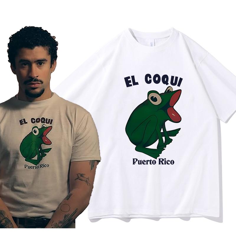 Bad Bunny Debi Tirar Mas Fotos Album Print Tshirt Hip Hop EL COQUI Frog Unisex Fashion Print T-Shirt Pure Cotton Streetwear Tops 4XL
Bad Bunny Debi Tirar Mas Fotos Album Print Tshirt Hip Hop EL COQUI Frog Unisex Fashion Print T-Shirt Pure Cotton Streetwear Tops 4XL