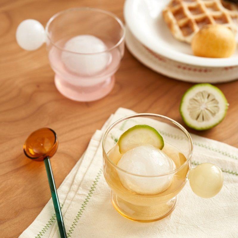 Spherical Handle Water Cup, Heat Resistant Glass, Coffee Mug, Creative Breakfast Milk Cup, Drinking Mugs, 310ml other
Spherical Handle Water Cup, Heat Resistant Glass, Coffee Mug, Creative Breakfast Milk Cup, Drinking Mugs, 310ml other