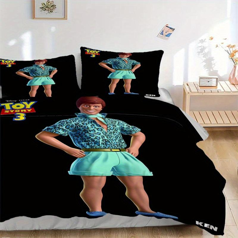 3pcs Toy Story Ken Quilt Set Cartoon Themed Bed Quilt Set Lovely Character Bedroom Decor Bed Quilt Set Four Seasons (1 Cover + 2Pillowcase NO Com 135x200cm
3pcs Toy Story Ken Quilt Set Cartoon Themed Bed Quilt Set Lovely Character Bedroom Decor Bed Quilt Set Four Seasons (1 Cover + 2Pillowcase NO Com 135x200cm