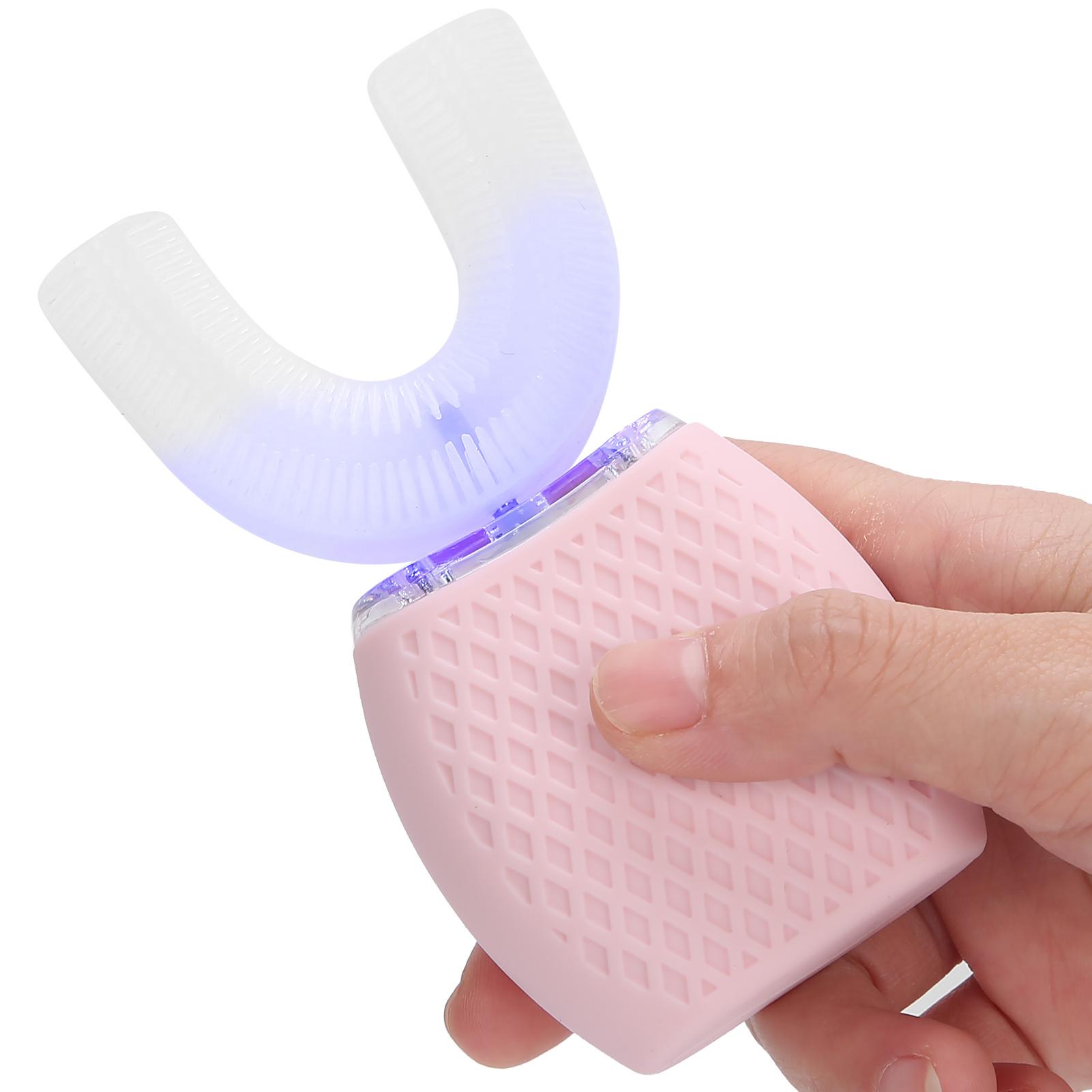 360Dgree UShape зубная щетка перезаряжаемая автоматическая зубная щетка силиконовый инструмент для ухода за полостью рта
360Dgree UShape зубная щетка перезаряжаемая автоматическая зубная щетка силиконовый инструмент для ухода за полостью рта