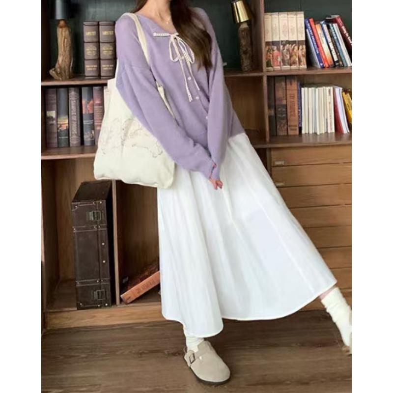 Осень и зима новый свитер с кружевным лацканом женское пальто женский однотонный универсальный мягкий восковой вязаный кардиган топ average size лаванды фиолетового
Осень и зима новый свитер с кружевным лацканом женское пальто женский однотонный универсальный мягкий восковой вязаный кардиган топ average size лаванды фиолетового