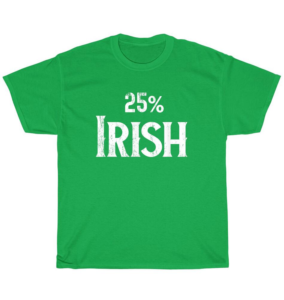 25% One Quarter Irish St Patricks Day T-Shirt Unisex Funny Tee Gift S-5XL NEW 2XL
25% One Quarter Irish St Patricks Day T-Shirt Unisex Funny Tee Gift S-5XL NEW 2XL