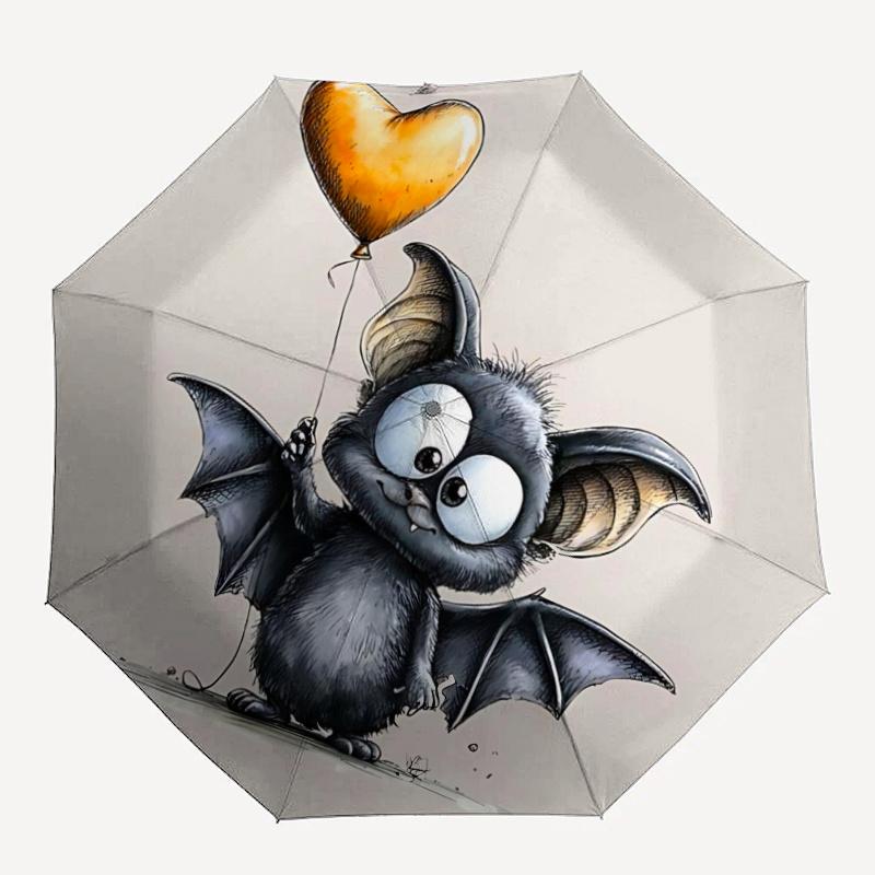 1pc Bat Balloon Automatic Open/close Umbrella, 8-Rib sturdy structure, Auto Folding/Opening, Portable Travel Umbrella for Women, c40
1pc Bat Balloon Automatic Open/close Umbrella, 8-Rib sturdy structure, Auto Folding/Opening, Portable Travel Umbrella for Women, c40
