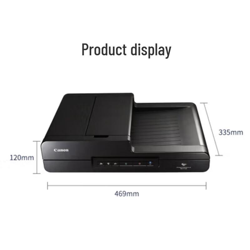 Canon DR-F120 Flatbed & Feeder Document Scanner CN plug (adapter included)
Canon DR-F120 Flatbed & Feeder Document Scanner CN plug (adapter included)