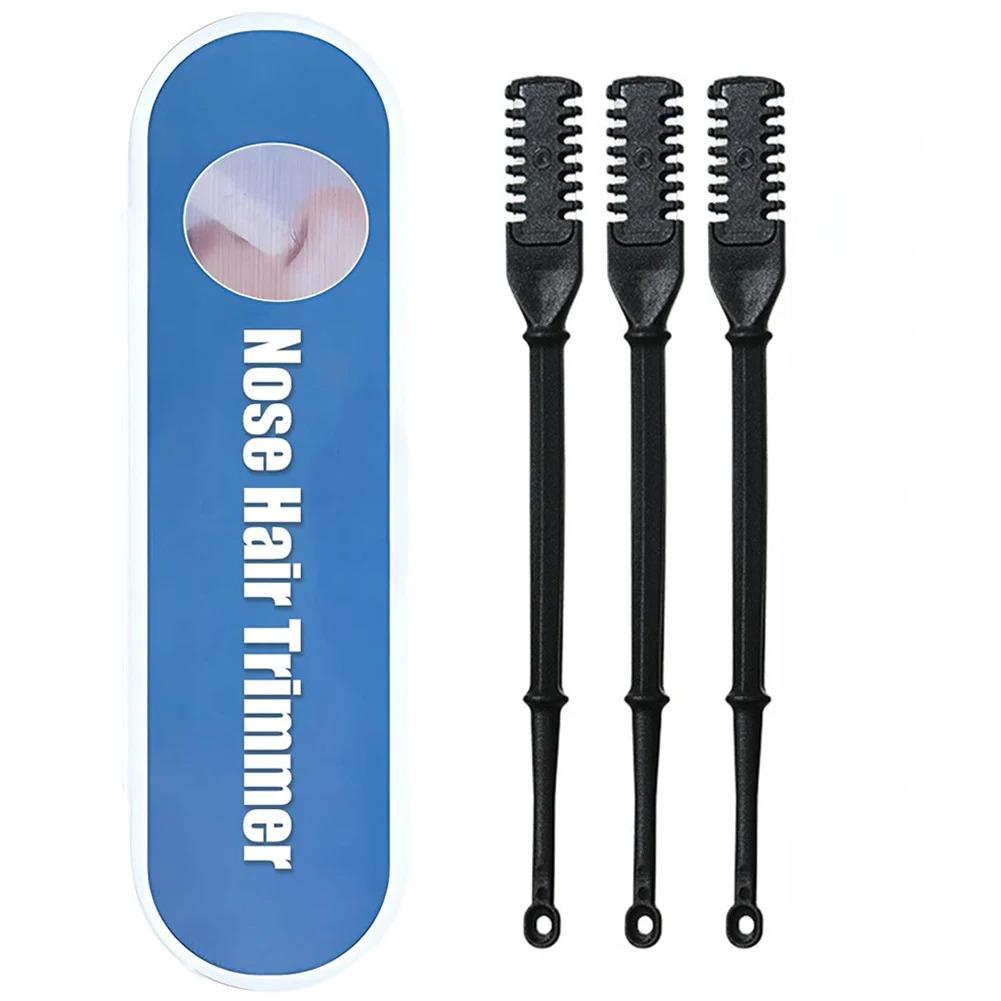 3pcs Double Nose Hair Scissors Nose Hair Trimmer Manual Nose Hair Removal Tool Double-sided Blade Hair Removal Accessories
3pcs Double Nose Hair Scissors Nose Hair Trimmer Manual Nose Hair Removal Tool Double-sided Blade Hair Removal Accessories