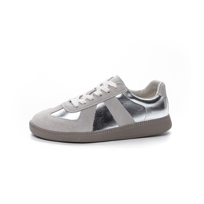 Women s spring new color matching leather sports casual flat baseplate shoes 35 бежевый
Women s spring new color matching leather sports casual flat baseplate shoes 35 бежевый