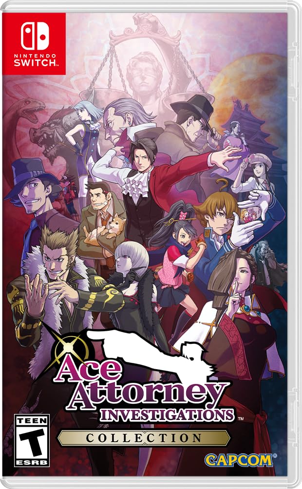Ace Attorney Investigations Collection North Switch (Імпортна версія Америка) –
Ace Attorney Investigations Collection North Switch (Імпортна версія Америка) –
