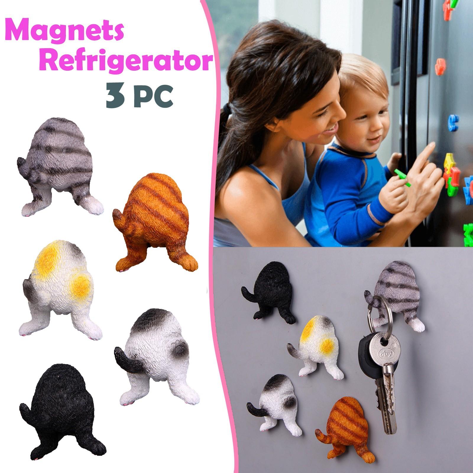 Sagit 3PC Cat Butt Магниты на холодильник Практические украшения для холодильника Магнит украшения
Sagit 3PC Cat Butt Магниты на холодильник Практические украшения для холодильника Магнит украшения