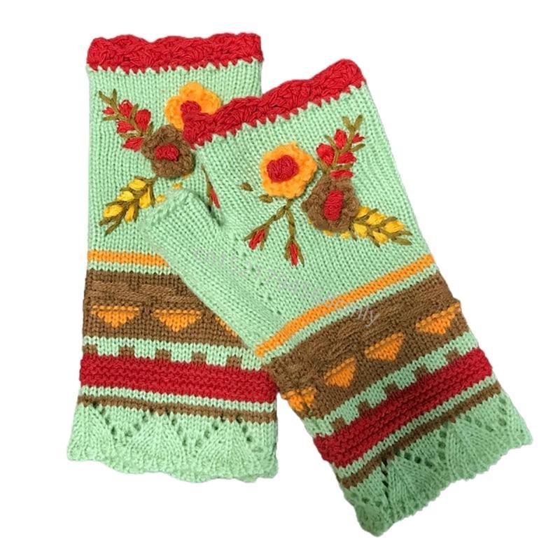 Knitted Fingerless Gloves Half Finger Glove Soft and Warm Winter Wrist Warmers for Girls Women 6XDE яскраво-червоного кольору
Knitted Fingerless Gloves Half Finger Glove Soft and Warm Winter Wrist Warmers for Girls Women 6XDE яскраво-червоного кольору