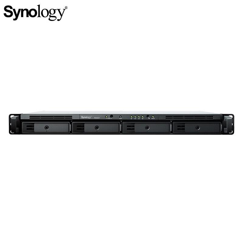 Synology RS422+ 1U Rackmount 4-Bay NAS Server
Synology RS422+ 1U Rackmount 4-Bay NAS Server