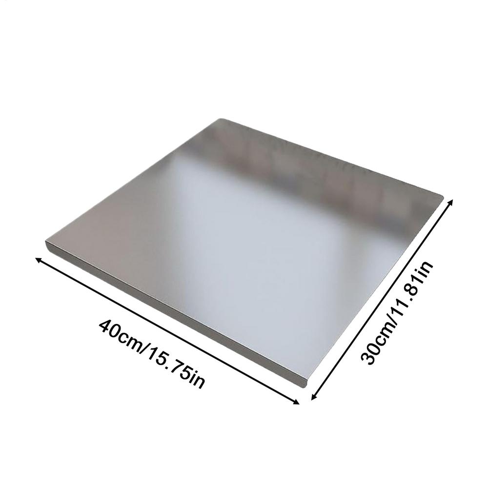 Stainless Steel Chopping Boards Nonstick Double-Sided Meat Cutting Board Kitchen Tool for Charcuterie Vegetable Baking Meal Prep белый
Stainless Steel Chopping Boards Nonstick Double-Sided Meat Cutting Board Kitchen Tool for Charcuterie Vegetable Baking Meal Prep белый