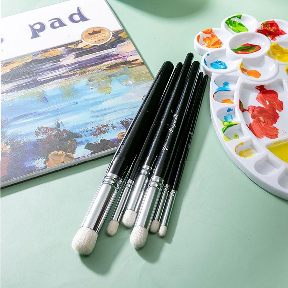 Black Wool Makeup Brushes Nylon hair Acrylic Brushes Set NEW Ceramic Gesso Craft Brushes 9PC Brushes Nylon Hair
Black Wool Makeup Brushes Nylon hair Acrylic Brushes Set NEW Ceramic Gesso Craft Brushes 9PC Brushes Nylon Hair