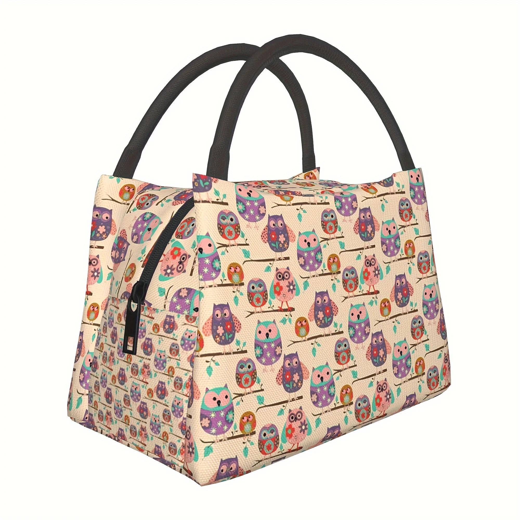 Owl Pattern, Reusable Insulated Lunch Bag: Perfect for Home, Office, School, Beach, Hiking, and Picnics - Hand Washableto box 28x17x16cm
Owl Pattern, Reusable Insulated Lunch Bag: Perfect for Home, Office, School, Beach, Hiking, and Picnics - Hand Washableto box 28x17x16cm
