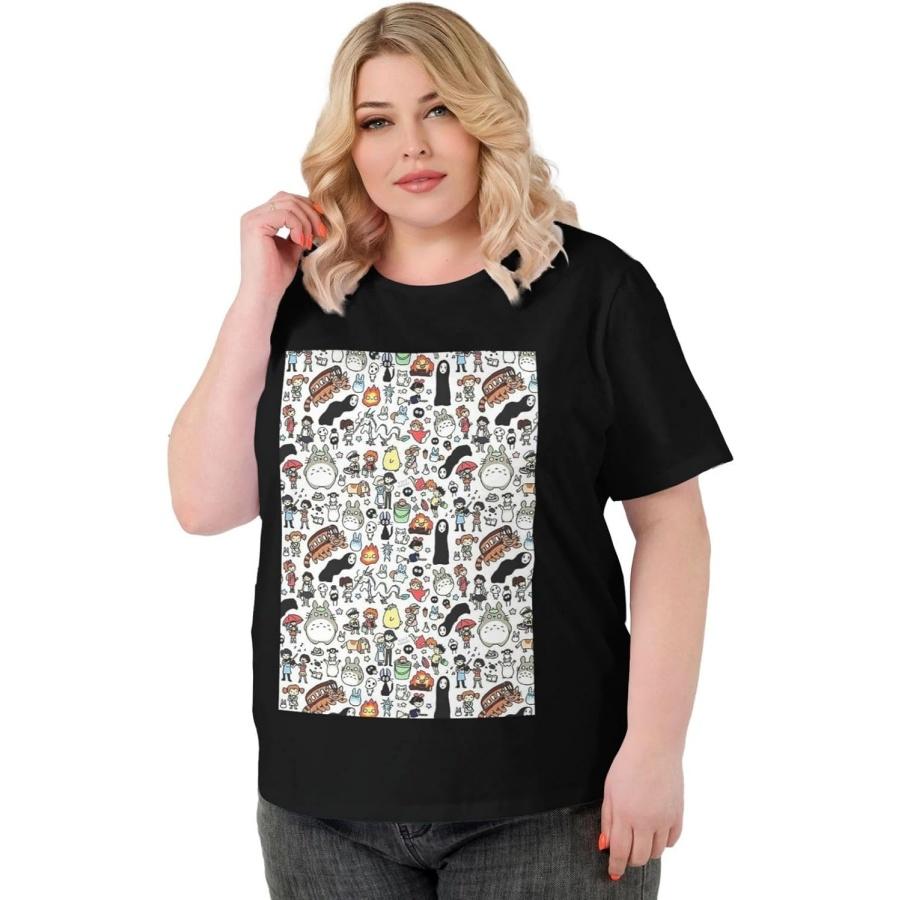 RWRAPS Women s Size Plus T-Shirts Ghibli T Shirt Short Sleeve Casual Tops Loose Fit Summer Tees XXXXXL різнокольоровий
RWRAPS Women s Size Plus T-Shirts Ghibli T Shirt Short Sleeve Casual Tops Loose Fit Summer Tees XXXXXL різнокольоровий
