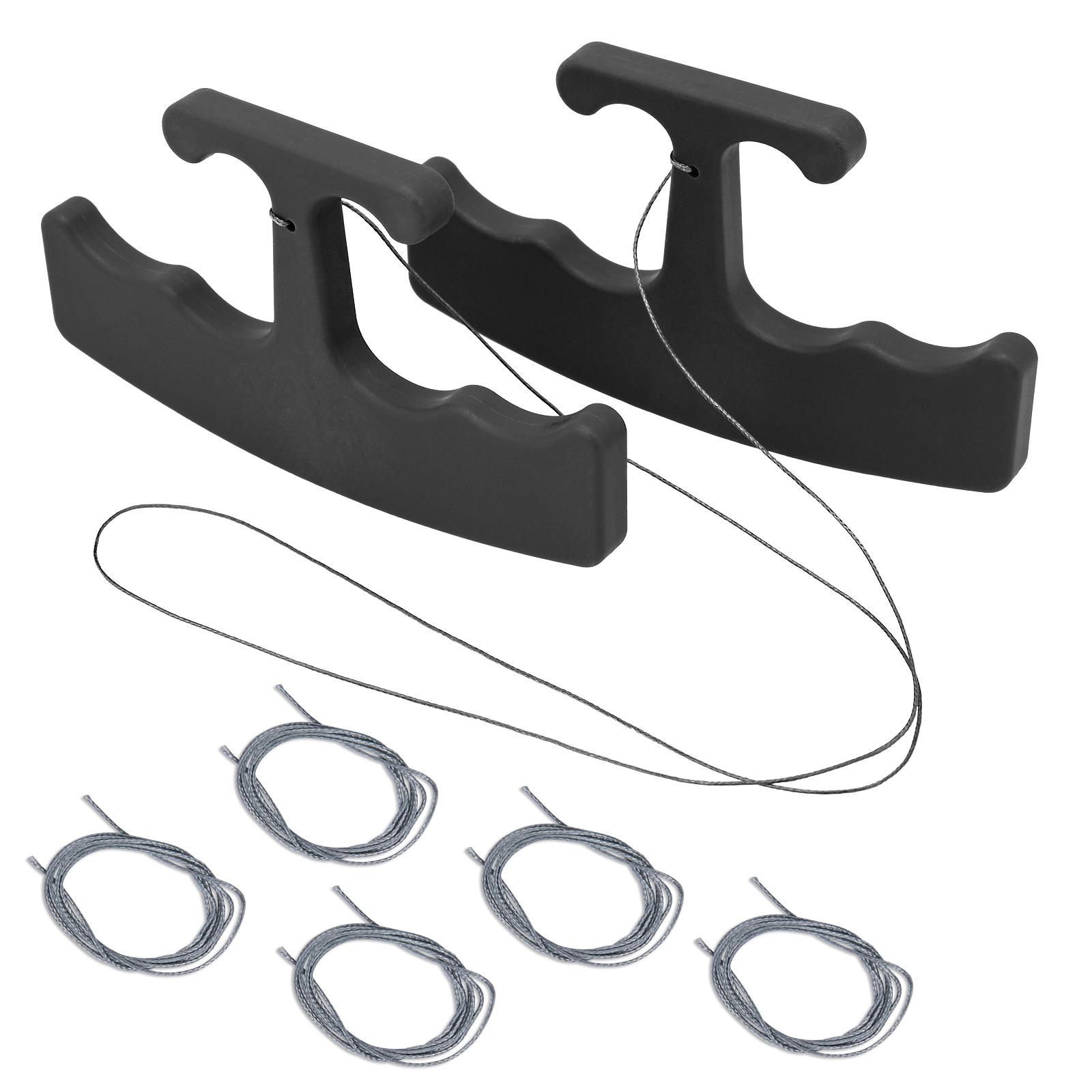 FOSHIO Car Logo Removal Line Plastic Handle Vehicle Label Sticker Glue Cleaning Tools Vinyl Wrap Sign Wing Emblem Stripping Cord чорний
FOSHIO Car Logo Removal Line Plastic Handle Vehicle Label Sticker Glue Cleaning Tools Vinyl Wrap Sign Wing Emblem Stripping Cord чорний