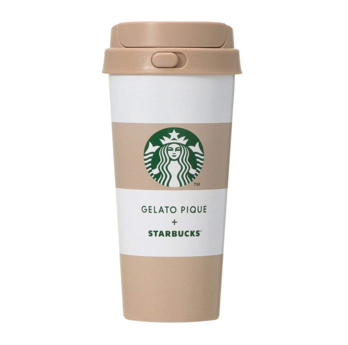 STARBUCKS Gela Pique Border Stainless Steel To-Go Bottle, Mocha Beige, 473ml
STARBUCKS Gela Pique Border Stainless Steel To-Go Bottle, Mocha Beige, 473ml
