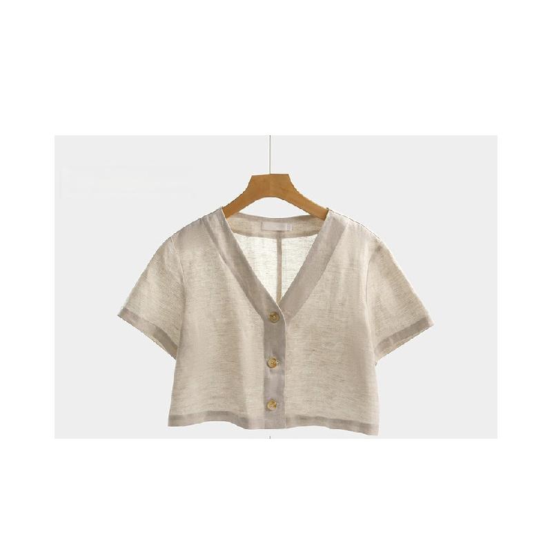 2026 Summer New Fashionable Design Short-Sleeve Top for Women, Cool V-Neck Shirt L
2026 Summer New Fashionable Design Short-Sleeve Top for Women, Cool V-Neck Shirt L