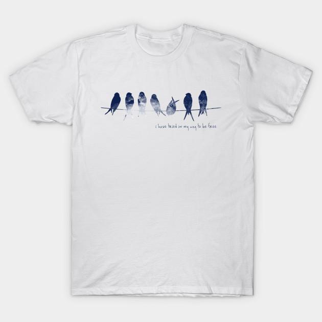 Men Black Print T-shirt Bird On A Wire (I) No-Cut Transfer Paper Print Cotton Tshirt XL білий
Men Black Print T-shirt Bird On A Wire (I) No-Cut Transfer Paper Print Cotton Tshirt XL білий