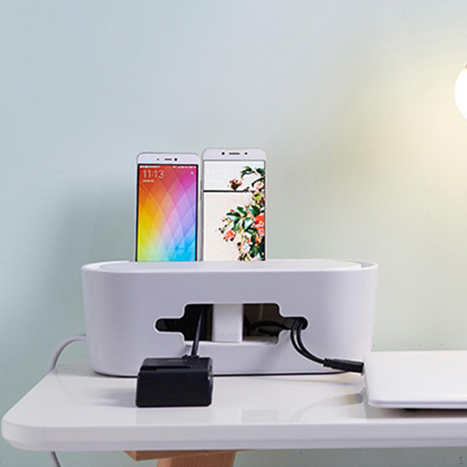 Cable Management Box Power Strips Organizer 32x13x11cm Lightweight Accessory Versatile with Phone серый
Cable Management Box Power Strips Organizer 32x13x11cm Lightweight Accessory Versatile with Phone серый