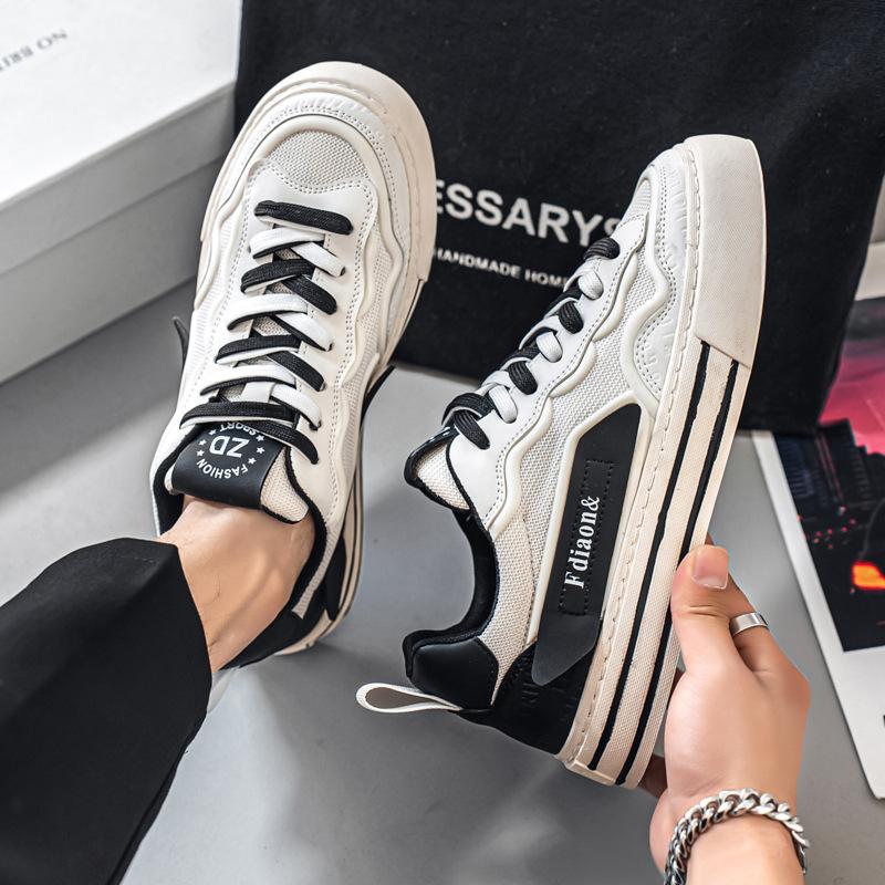 Men s little white shoes 2025 summer new comfortable and breathable casual shoes versatile trend sports Korean version of board shoes 44
Men s little white shoes 2025 summer new comfortable and breathable casual shoes versatile trend sports Korean version of board shoes 44