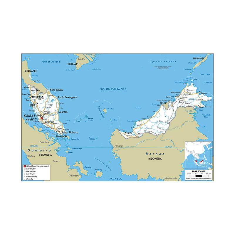 Английская карта Карта Малайзии Дорожная карта Холст Картина Гостиная Украшение дома Детские школьные принадлежности 42*30cm
Английская карта Карта Малайзии Дорожная карта Холст Картина Гостиная Украшение дома Детские школьные принадлежности 42*30cm