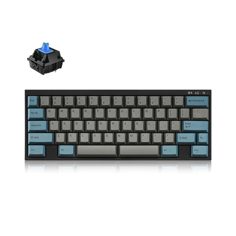 LEOPOLD FC630MBT GrayBlue 60% mechanical keyboard English US layout 60 keys Bluetooth/USB-C (FC630MBTC2/EGBPD CHERRY MX2A blue axis)
LEOPOLD FC630MBT GrayBlue 60% mechanical keyboard English US layout 60 keys Bluetooth/USB-C (FC630MBTC2/EGBPD CHERRY MX2A blue axis)