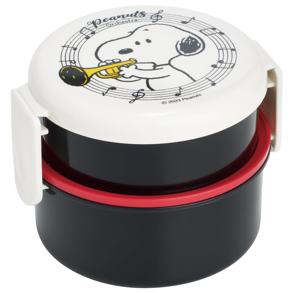 Skater Bento Box 500ml 2 Tier Round Rice Ball Case Antibacterial Made in Japan Snoopy Orchestra ONWR1AG-A
Skater Bento Box 500ml 2 Tier Round Rice Ball Case Antibacterial Made in Japan Snoopy Orchestra ONWR1AG-A