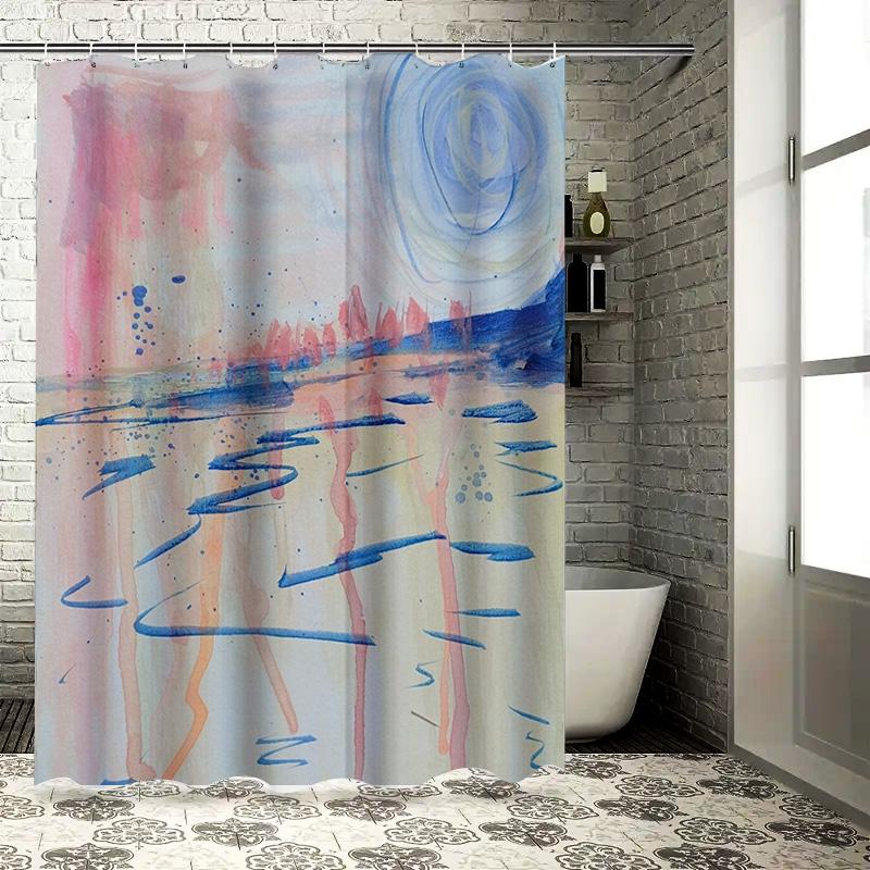 Colorful Watercolor Shower Curtain For Bathroom Decor W60H190(CM)-1 Pcs
Colorful Watercolor Shower Curtain For Bathroom Decor W60H190(CM)-1 Pcs